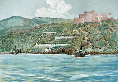 La entrada al puerto de Santiago, 7 de julio de 1898 de Carlton Theodore Chapman
