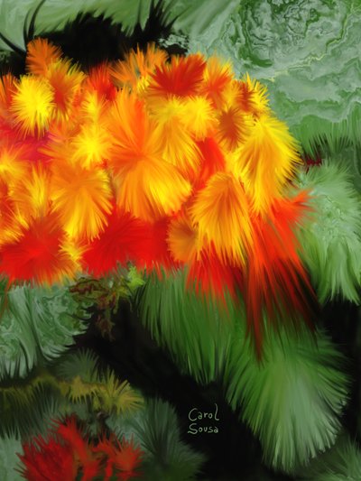 Fantasía Floral #1 de Carol Sousa Cuello