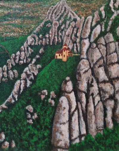Santa Cova de Montserrat de Carol Sousa Cuello