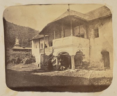 [El Santo Monasterio de Cozia] de Carol Szathmari