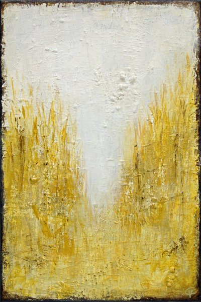 Luz del campo dorado de Carolina Gårdheim