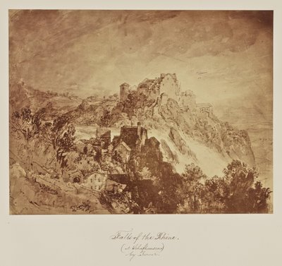 Cataratas del Rin. (en Schafhausen.) por Turner. de Caroline Bertolacci