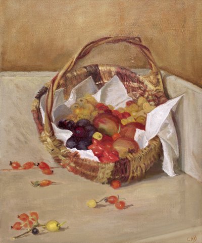 Cesta de frutas de Caroline Hervey Bathurst
