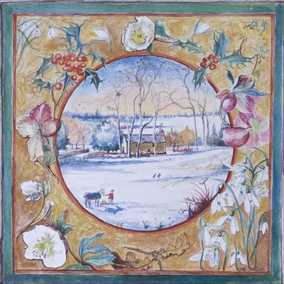 Mañana de Navidad, Little Somborne, 2007 de Caroline Hervey Bathurst