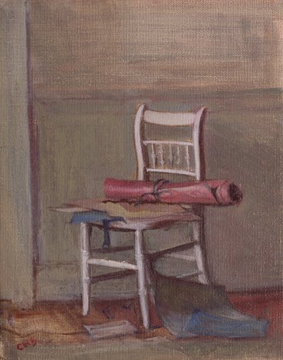 Rincón del estudio de Caroline Hervey Bathurst