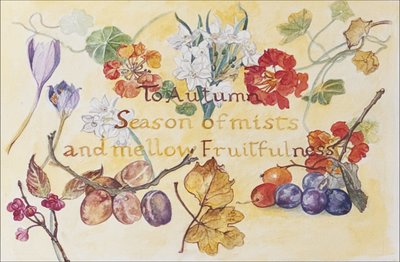 Oda al otoño de Keats, 2008 de Caroline Hervey Bathurst