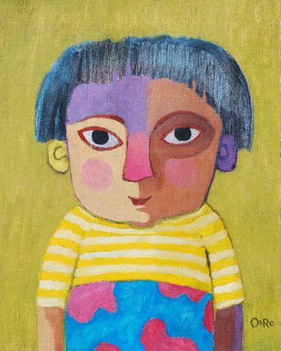 Retrato infantil lleno de fantasía de Caroline Roberts