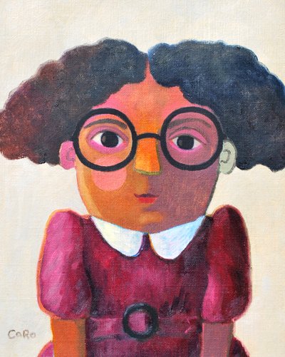 Chica caprichosa con gafas de Caroline Roberts