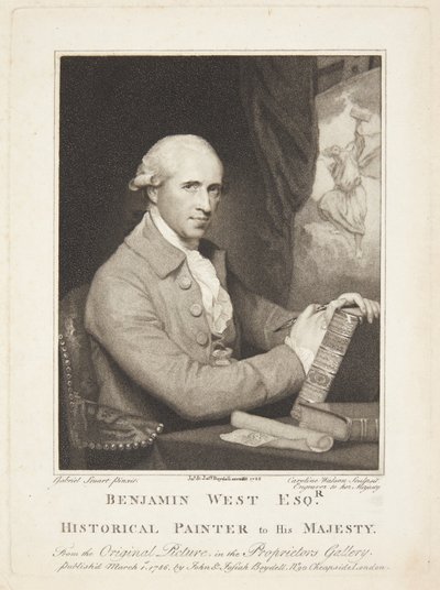 Benjamin West de Caroline Watson
