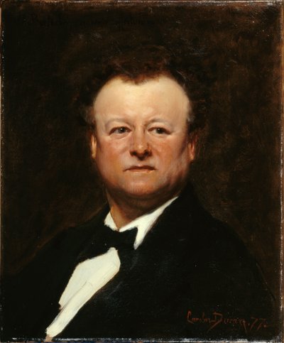 Francés: Portrait de Jean-François Berthelier (1830-1888), chanteur de Carolus-Duran