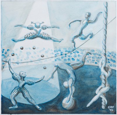 Escena de circo II, 1994 de Carolyn Hubbard Ford