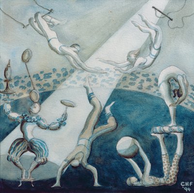 Escena de circo I, 1994 de Carolyn Hubbard Ford