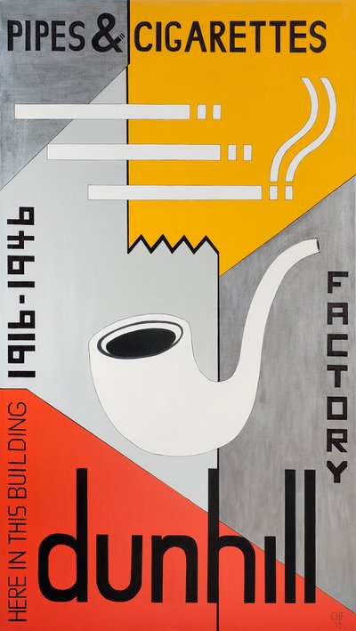 Pipas y cigarrillos Dunhill, 2013 de Carolyn Hubbard Ford