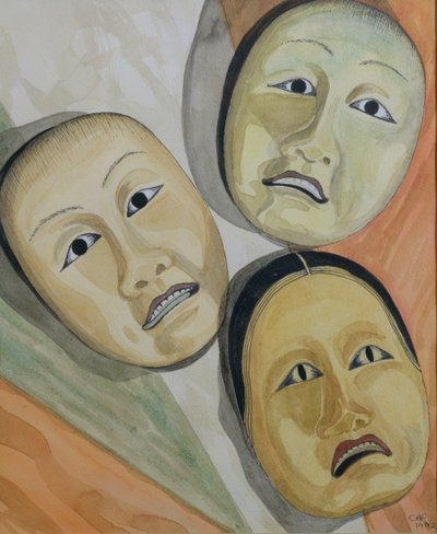 Máscaras orientales de Carolyn Hubbard Ford