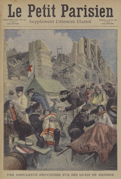 El terremoto de Messina de 1908, Italia de Carrey