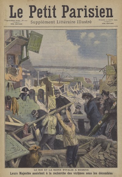 El terremoto de Messina de 1908, Italia de Carrey