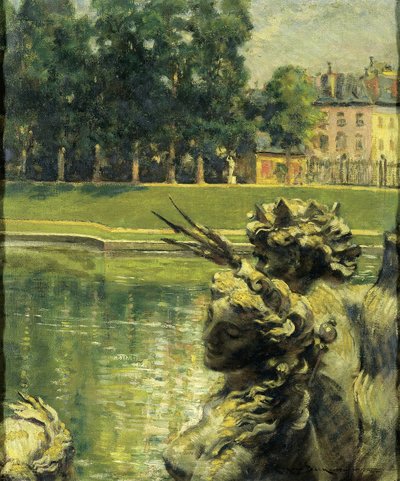 Bassin de Neptune, Versalles de Carroll Beckwith