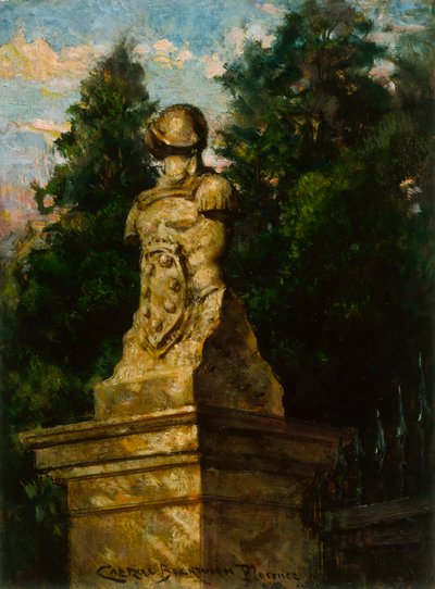 Poste de la Puerta de Modigliani de Carroll Beckwith