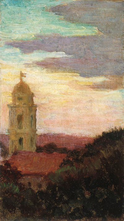 San Isidoro, Roma, 1911 de Carroll Beckwith