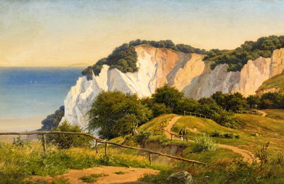 Día de verano en el acantilado de Møn de Carsten Henrichsen