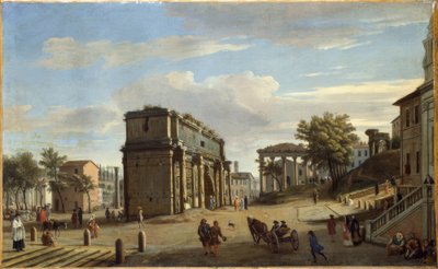 El Arco de Constantino de Caspar Adriaans van Wittel