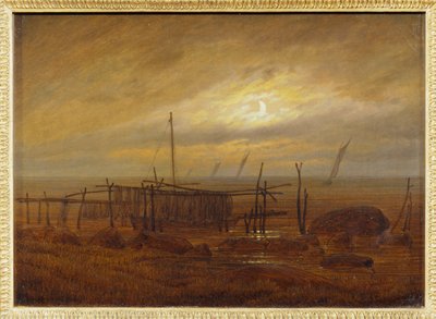 Am Meeresstrand - Au bord de la mer ... de Caspar David Friedrich