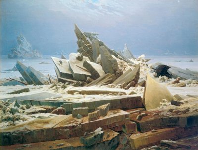 El mar de hielo de Caspar David Friedrich
