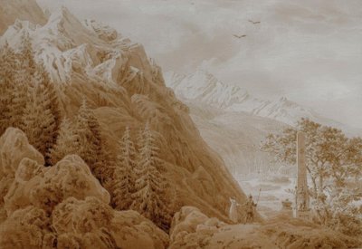 El otoño de Caspar David Friedrich