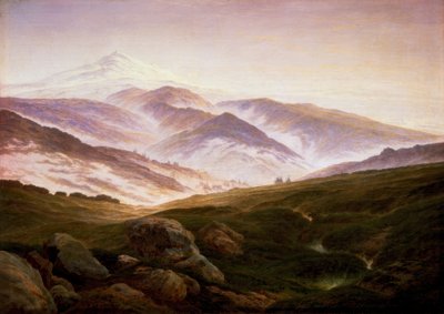 Recuerdo de los Montes Gigantes de Caspar David Friedrich