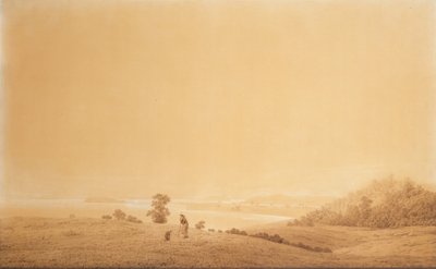 Alemán: Die Ostküste der Insel Rügen mit Schäfer Costa oriental de la isla de Rügen con Pastor de Caspar David Friedrich