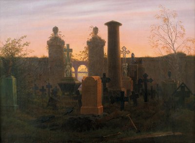 Tumba de Kügelgen, 1821-1822 de Caspar David Friedrich