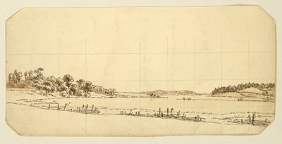 Lago de Caspar David Friedrich