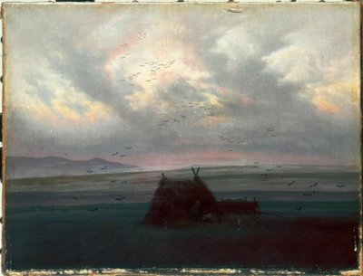 Niebla de Caspar David Friedrich
