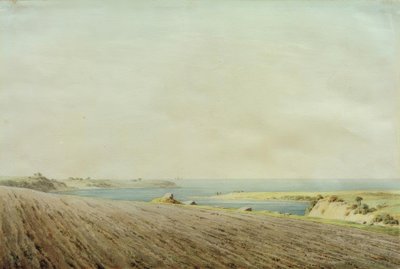 Mar Báltico en Rügen de Caspar David Friedrich