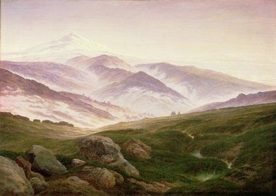 Reisenberg, las montañas de los gigantes de Caspar David Friedrich