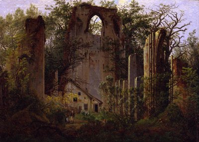 Ruinas de Eldena de Caspar David Friedrich