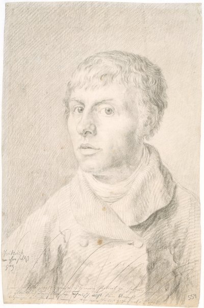 Autorretrato de Caspar David Friedrich