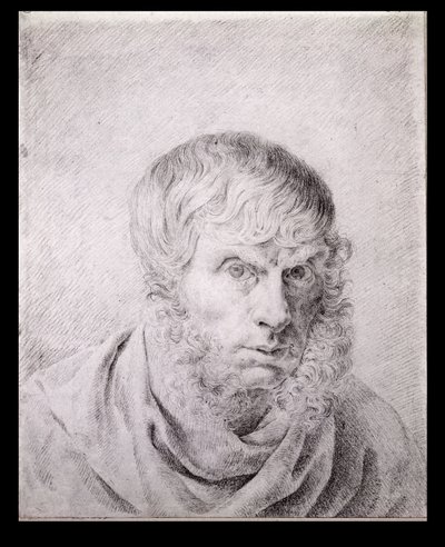 Autorretrato, c.1810 de Caspar David Friedrich