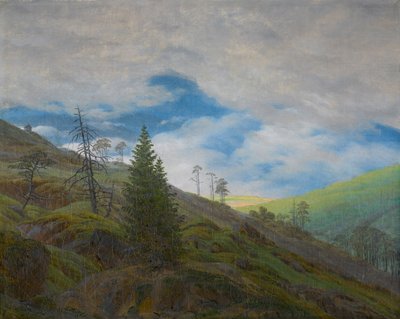 Rayo de sol en los Montes Gigantes de Caspar David Friedrich
