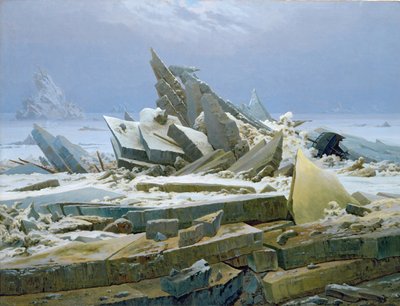 El mar polar de Caspar David Friedrich