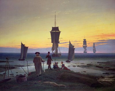 Las etapas de la vida de Caspar David Friedrich
