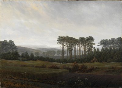 Las horas del día: La tarde, 1821-1822 de Caspar David Friedrich