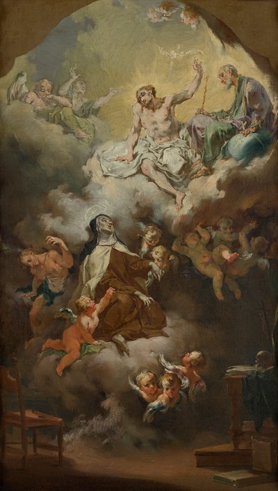 Asunción de Santa Teresa de Ávila de Caspar Franz Sambach