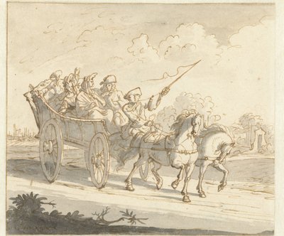 El carro de la granja de Caspar Luyken