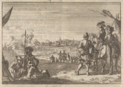 Toma de Nijmegen por los franceses, 1672 de Caspar Luyken