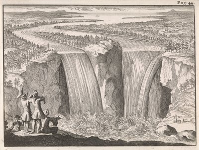 Cataratas del Niágara de Caspar Luyken
