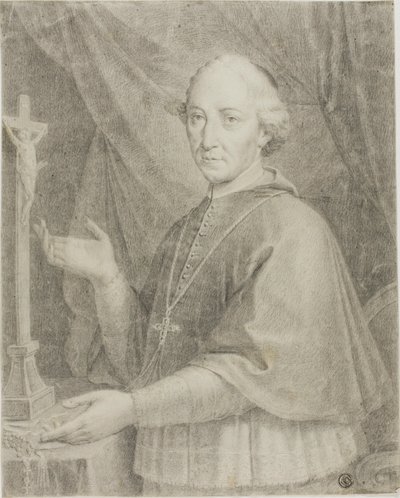 Retrato de eclesiástico de Caspar Netscher