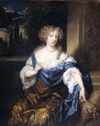 Retrato de Helena Ctaharina de Witte 91661-95), esposa de Iman mogge, señor de Haamstede de Caspar Netscher