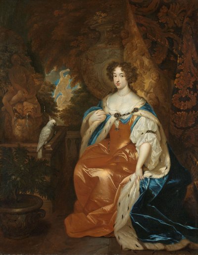 Retrato de María Estuardo, esposa del Príncipe Guillermo III de Caspar Netscher