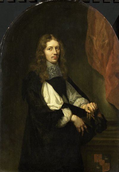 Retrato de Pieter de Graeff (1638-1707), señor de Zuid-Polsbroek, Purmerland e Ilpendam. Concejal de Ámsterdam de Caspar Netscher